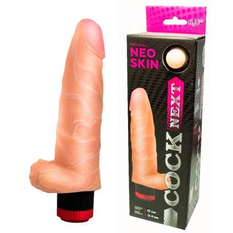 Вибратор реалистик COCK NEXT L 170 мм D 40 мм, киберкожа арт. 601405
