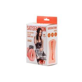 МАСТУРБАТОР С ВИБРО-КОЛЬЦОМ SATISFACTION MAGAZINE MAID 2102-06LOLA