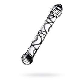 Нереалистичный фаллоимитатор Sexus Glass, Стекло, Прозрачный, 19 см
