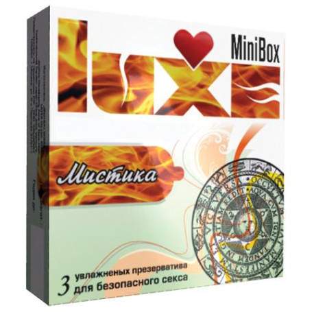 ПРЕЗЕРВАТИВЫ LUXE MINI BOX МИСТИКА №3