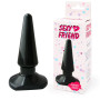 Стимулятор анальный (втулка) ANAL STIMULATOR цвет чёрный L 77 мм D30 мм арт. SF-70133-1