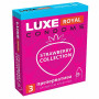 ПРЕЗЕРВАТИВ ГЛАДКИЙ АРОМАТИЗИРОВАННЫЙ LUXE ROYAL STRAWBERRY COLLECTION