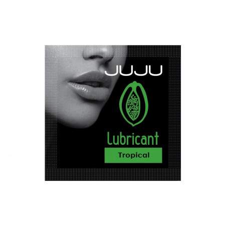 СЪЕДОБНЫЙ ЛУБРИКАНТ JUJU СО ВКУСОМ ТРОПИЧЕСКИЙ ФРУКТОВ САШЕ 3ML 7753JU