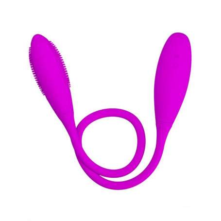Мини-вибратор Pretty Love SNAKY VIBE на гибком стержне, 7 видов вибрации, 32x600 мм
