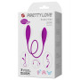 Мини-вибратор Pretty Love SNAKY VIBE на гибком стержне, 7 видов вибрации, 32x600 мм