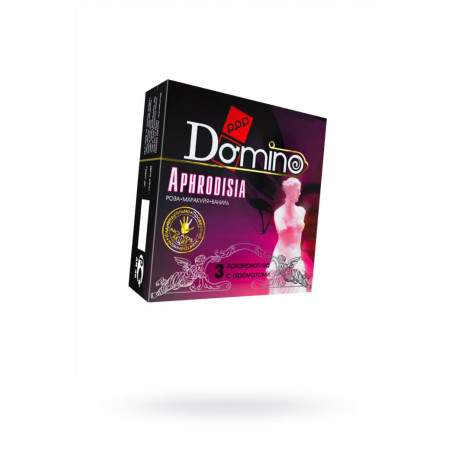 Презервативы DOMINO PREMIUM Aphrodisia, роза, маракуйя, ваниль №3
