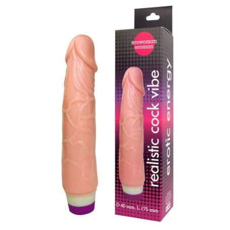 Фаллоимитатор с вибрацией REALISTIC COCK VIBE, L 175 мм D 40 мм арт. EE-10051