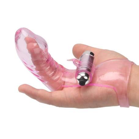 Насадка на пальцы Ever-Star (Xese) PS-12-B фактурная с вибрацией Medical TPE 35*135