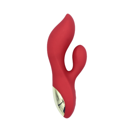 Вибратор KEENIGH KN092 с клитор.отростком Silicone+ABS аккумулятор 202*78*44