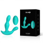 Анальный стимулятор KEENIGH KN0552 - GR с пультом ДУ Silicone+ABS аккумулятор 123*30