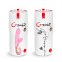 ВИБРАТОР С КЛИТОРАЛЬНЫМ ОТРОСТКОМ GVIBE GRABBIT - CANDY PINK(h)