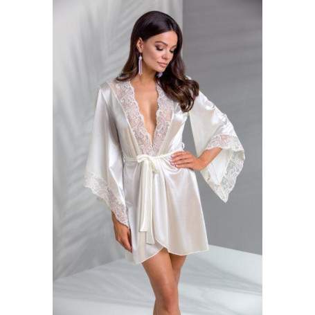 ПЕНЬЮАР INOE PEIGNOIR ECRU L/XL - CASMIR(h)