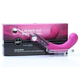 ФАЛЛОИМИТАТОР ДЛЯ ТОЧКИ G KEY BY JOPEN-COMET PEARL-RASPBERRY PINK, РОЗОВЫЙ(h)
