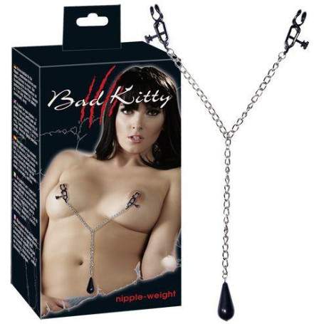 Bad Kitty Nipple Weight Зажимы для сосков с грузиком(h)