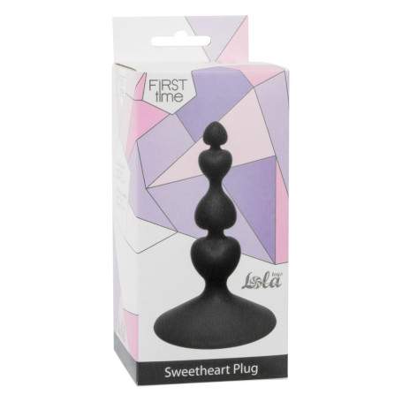 Анальная пробка Sweetheart Plug Black(h)