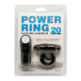 Виброкольцо Power Ring с дистанционным пультом, 20 вибраций(h)