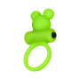 Виброкольцо на пенис A-Toys by TOYFA, силикон, зеленое, 3,1 см(h)