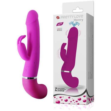 Вибратор Pretty Love Henry, 12 вибраций, 240/35(h)