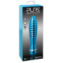 Вибромассажер PURE ALUMINIUM "BLUE LARGE", рельефный голубой(h)
