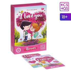 Игра для двоих «I love you», 3 в 1 (50 карт, 2 конверта, школа удивления), 18+(h)