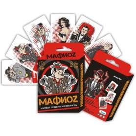 Карточная игра-мафия "МафиОZ" 18 карт + 5 карт с правилами(h)