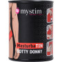 Компактный минимастурбатор мужская серия - яркие точки Mystim MasturbaTIN Dotty Donny - Dots(h)