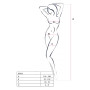Кэтсьюит Passion, белый, S-XXL / BS032 white(h)
