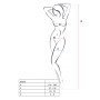 Кэтсьюит Passion, белый, S-XXL / BS036 white(h)