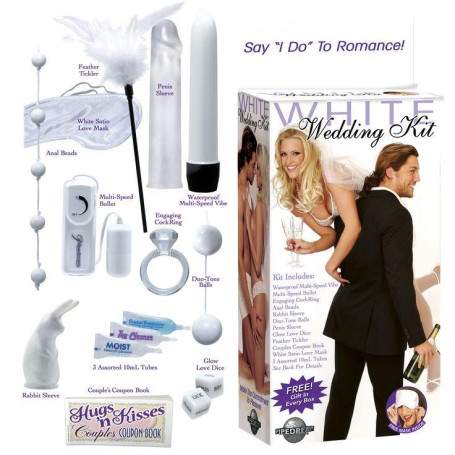 Набор Pipedream White Wedding Kit "Свадебный"(h)