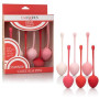 Набор одинарных шариков в виде клубники Kegel Training Set Strawberry(h)