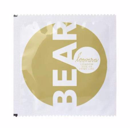 Презервативы Loovara BEAR классические 60 мм, 1шт(h)