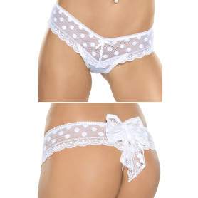 Стринги Roxana белые-L/XL(h)