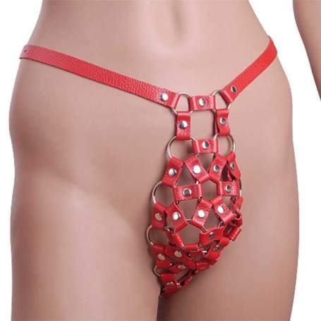 Трусики SITABELLA плетеные, красный(h)
