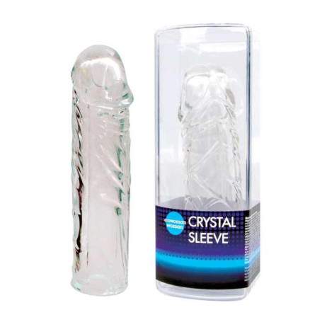 Насадка закрытая фаллос CRYSTAL SLEEVE(h)