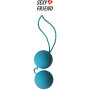 Вагинальные шарики BALLS голубые, 35мм(h)