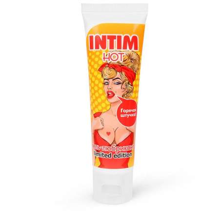 Гель-любрикант INTIM HOT серии LIMITED EDITION туб пластиковый 50 г