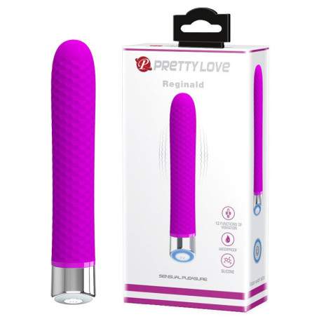 Вибратор Pretty Love REGINALD 12 режимов вибрации, L 167 мм D 27 мм
