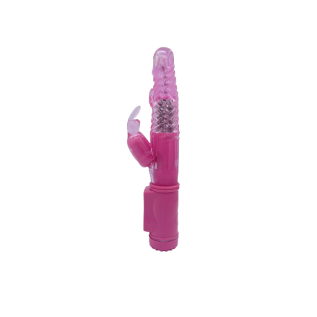 Вибратор Ever-Star (Xese) RV-04R с клитор.стимуляцией и ротацией TPE+ABSаккумулятор 25-32*225
