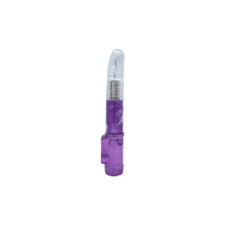 Вибратор Ever-Star (Xese) RV-05-BR с ротацией TPE+ABS литий-ионный аккумулятор 25-32*225
