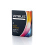 Презервативы Vitalis Premium color & flavor (3 шт) цветные, ароматизированные