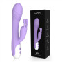 Вибратор Winyi WY0113 - LI с клитор.отростком Silicone+ABS аккумулятор 200*35