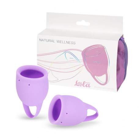 Набор менструальных чаш Natural Wellness Orchid Lavander