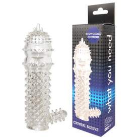 Насадка закрытая CRYSTAL SLEEVE L 130 мм D 35 мм арт. EE-10031