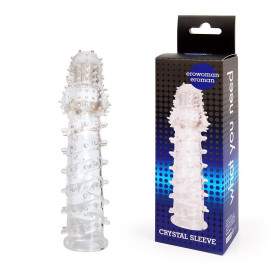 Насадка CRYSTAL SLEEVE с шипиками L 135 мм арт. EE-10094