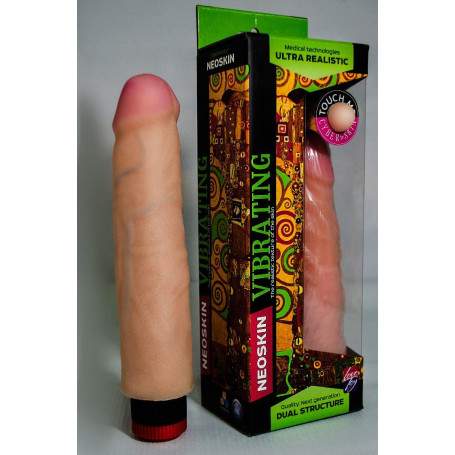 Вибратор реалистик HUMAN FORM, L 210 мм D 47 мм, киберкожа арт. 607407