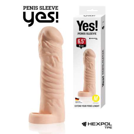 Насадка-удлинитель Yes! L-16, d-3.5, с 1-й втулкой M-размер