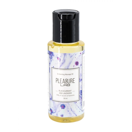 Массажное масло Pleasure Lab Enchanting черная смородина и лаванда 50 мл