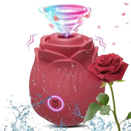 Вакуумно-волновой стимулятор Rose с вибрацией