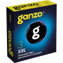 ПРЕЗЕРВАТИВЫ GANZO XXL №3 BLACK EDITION (увеличенного размера)
