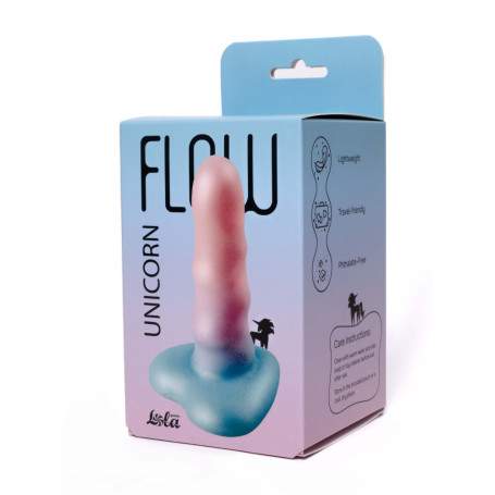 Нереалистичный дилдо Unicorn Mini Light